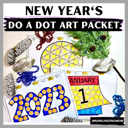 New Year Do A Dot Art Packet's featured image