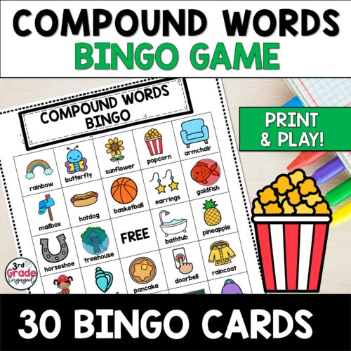 Compound Words Bingo Game's featured image