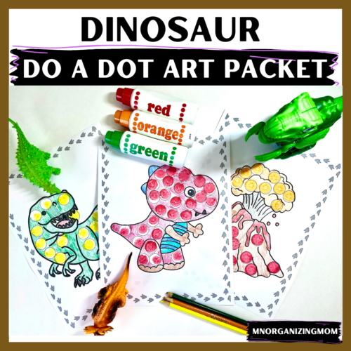 Dinosaur Do A Dot Art Packet's featured image