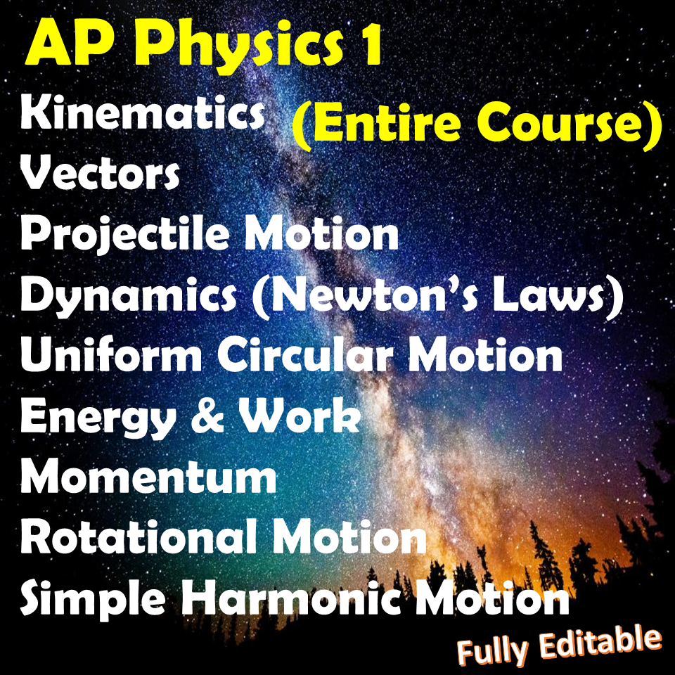 AP Physics 1 - Entire Course