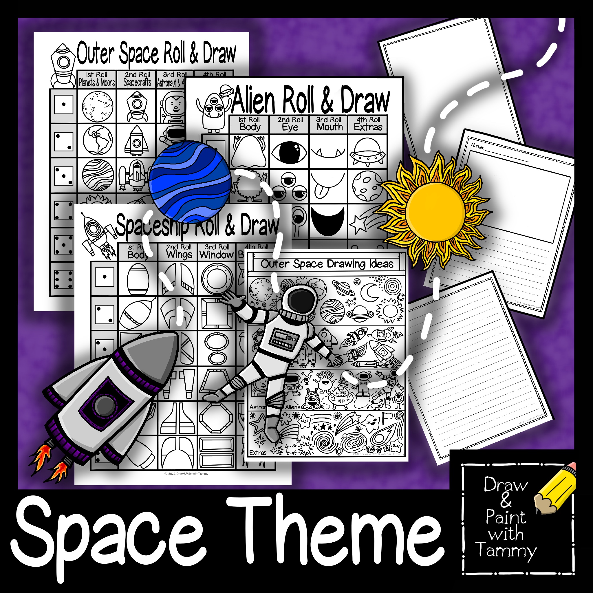 6,096 Outer Space Sketch Stock Vectors and Vector Art | Shutterstock