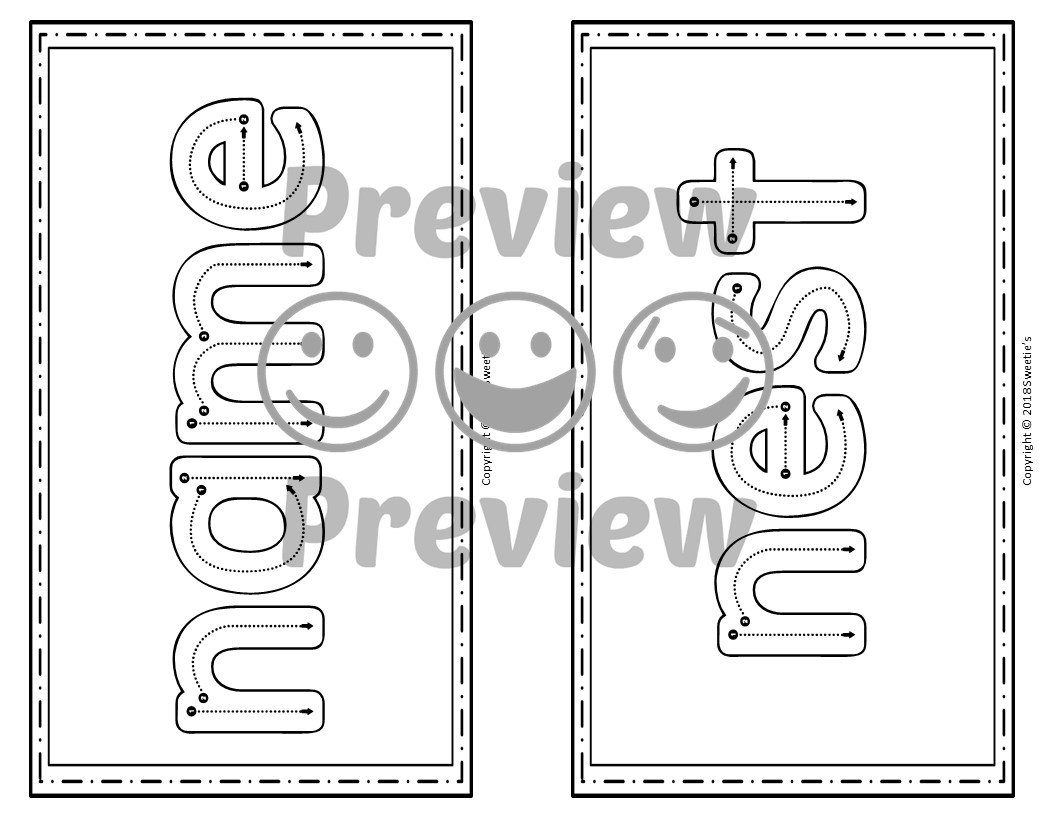 Trace and Write Sight Words Dolch Nouns Classful