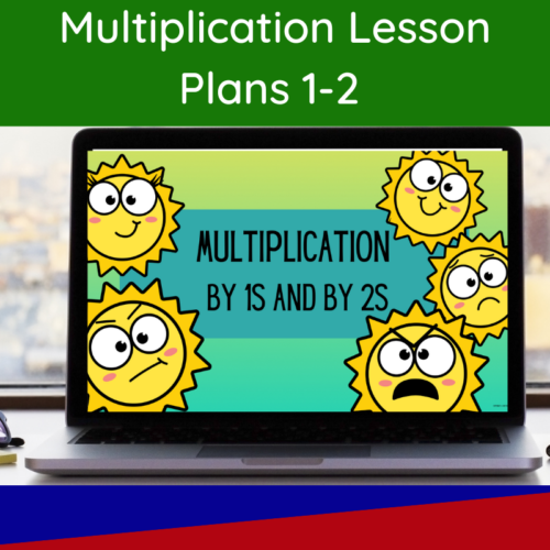 Multiplication Lesson Plans for 1s and 2s Digital Math Activity's featured image