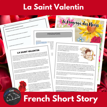 French Valentine's Day Readings & Activities - Classful