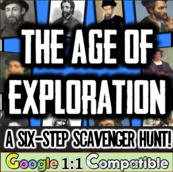 Age of Exploration Mini-Unit | A 6-Step Scavenger Hunt for 10 Explorers ...