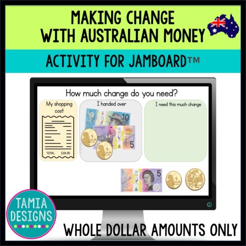 Making change with Australian dollars A counting activity for Jamboard's featured image