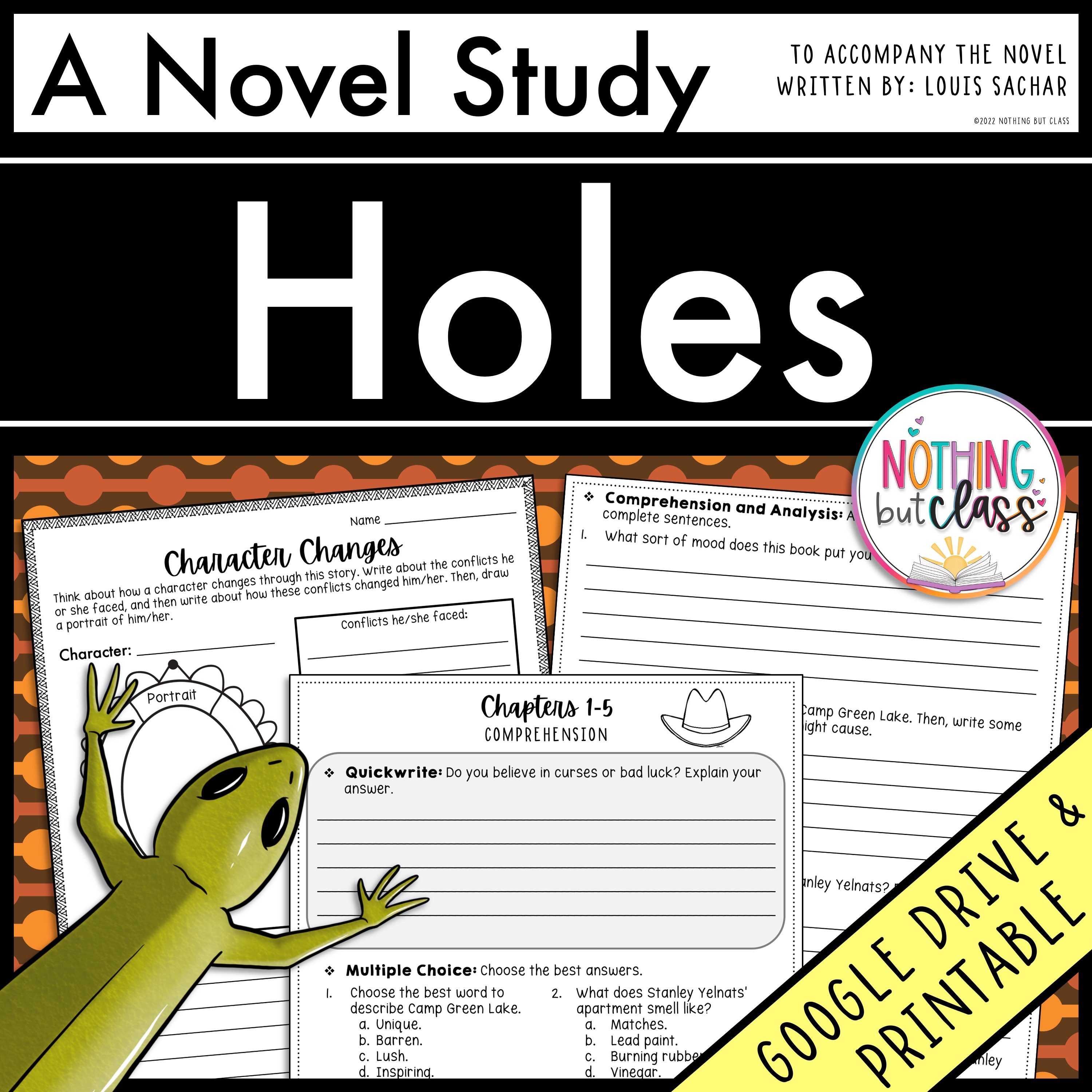 Holes by Louis Sachar  Summary, Setting & Analysis - Video