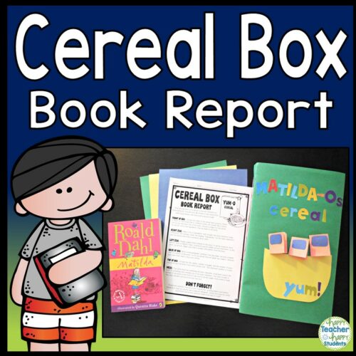 Cereal Box Book Report Template: Project Directions, Rubric & Example Idea Photo's featured image