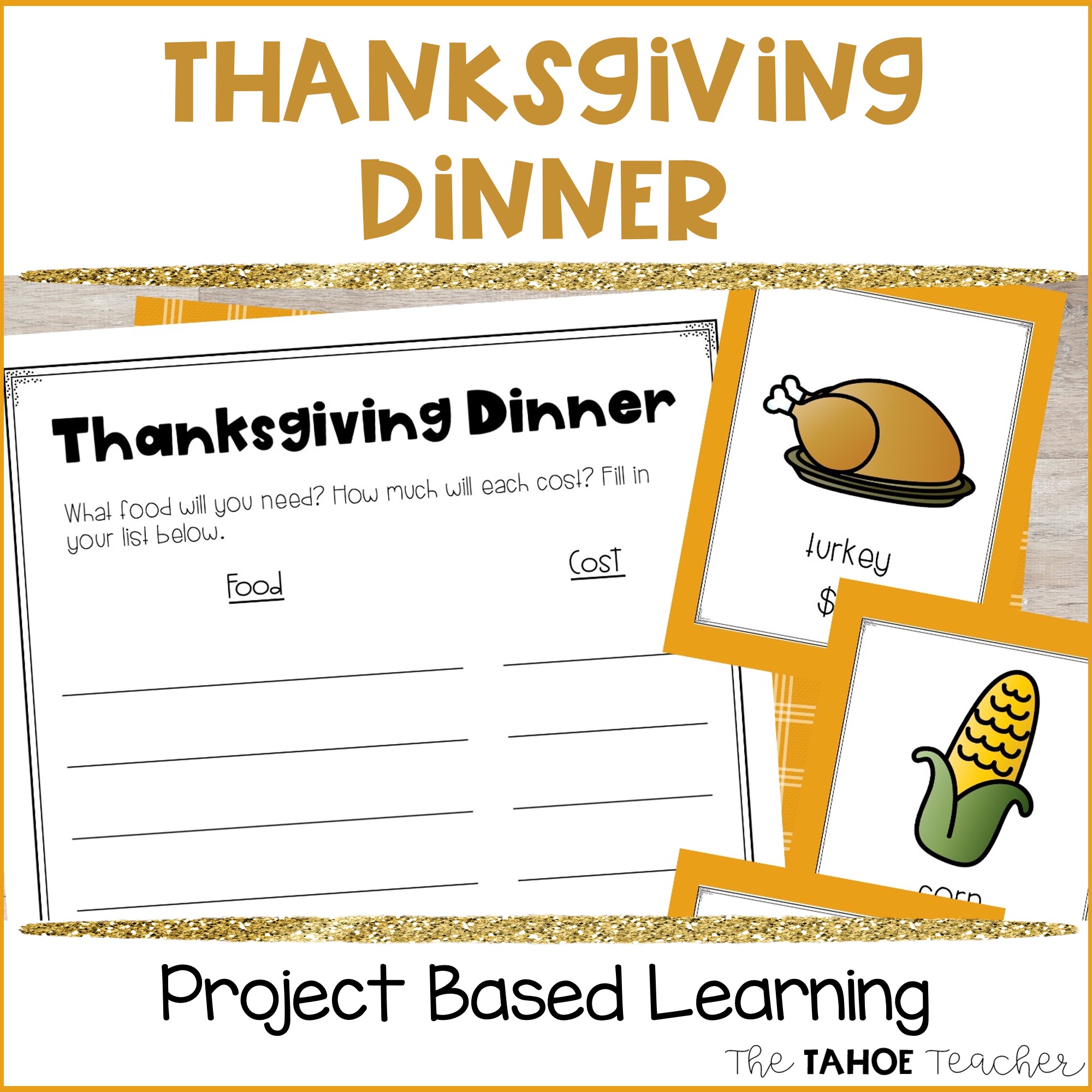 Planning a Thanksgiving Dinner Project Based Learning