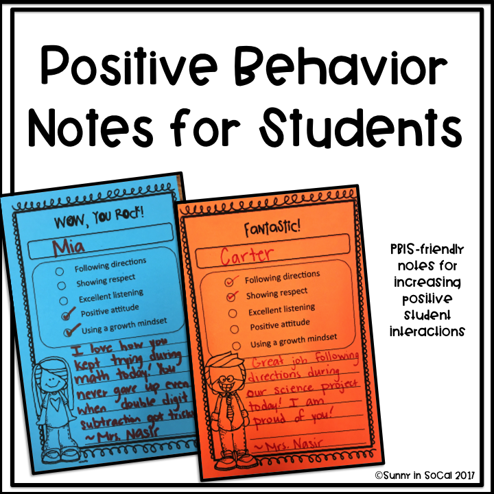 Positive Notes Home | Classroom Management Tool