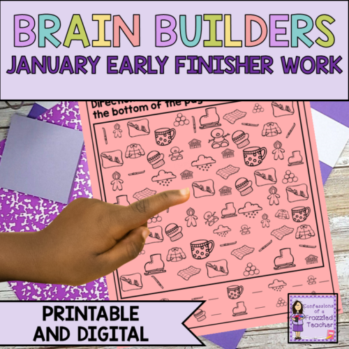 Early Finishers Activities | Brain Teasers | Winter Activities's featured image