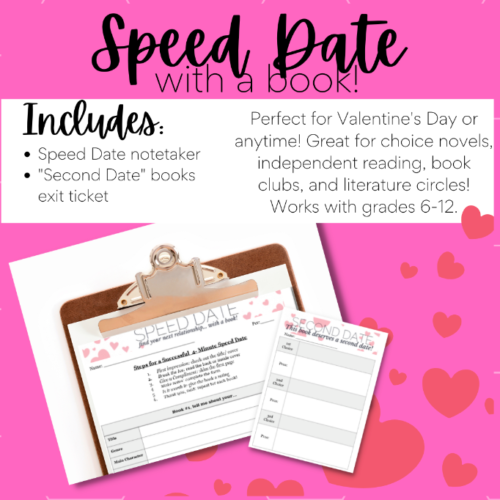 Speed Date with a Book | Independent Novel | Lit Circles | Choice Novel's featured image