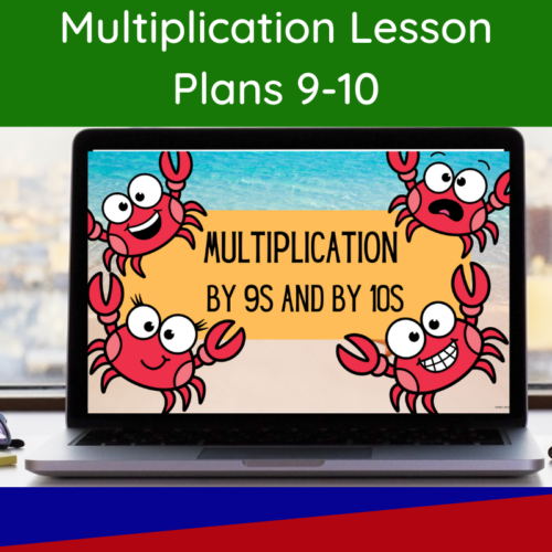 Multiplication Lesson Plans for 9s and 10s Digital Math Activity 3rd Grade Math's featured image