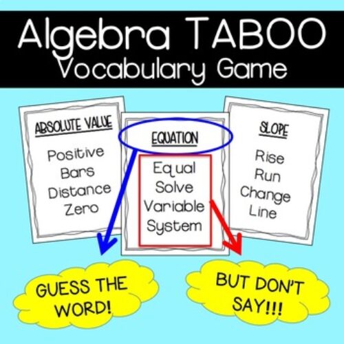 Algebra Taboo's featured image
