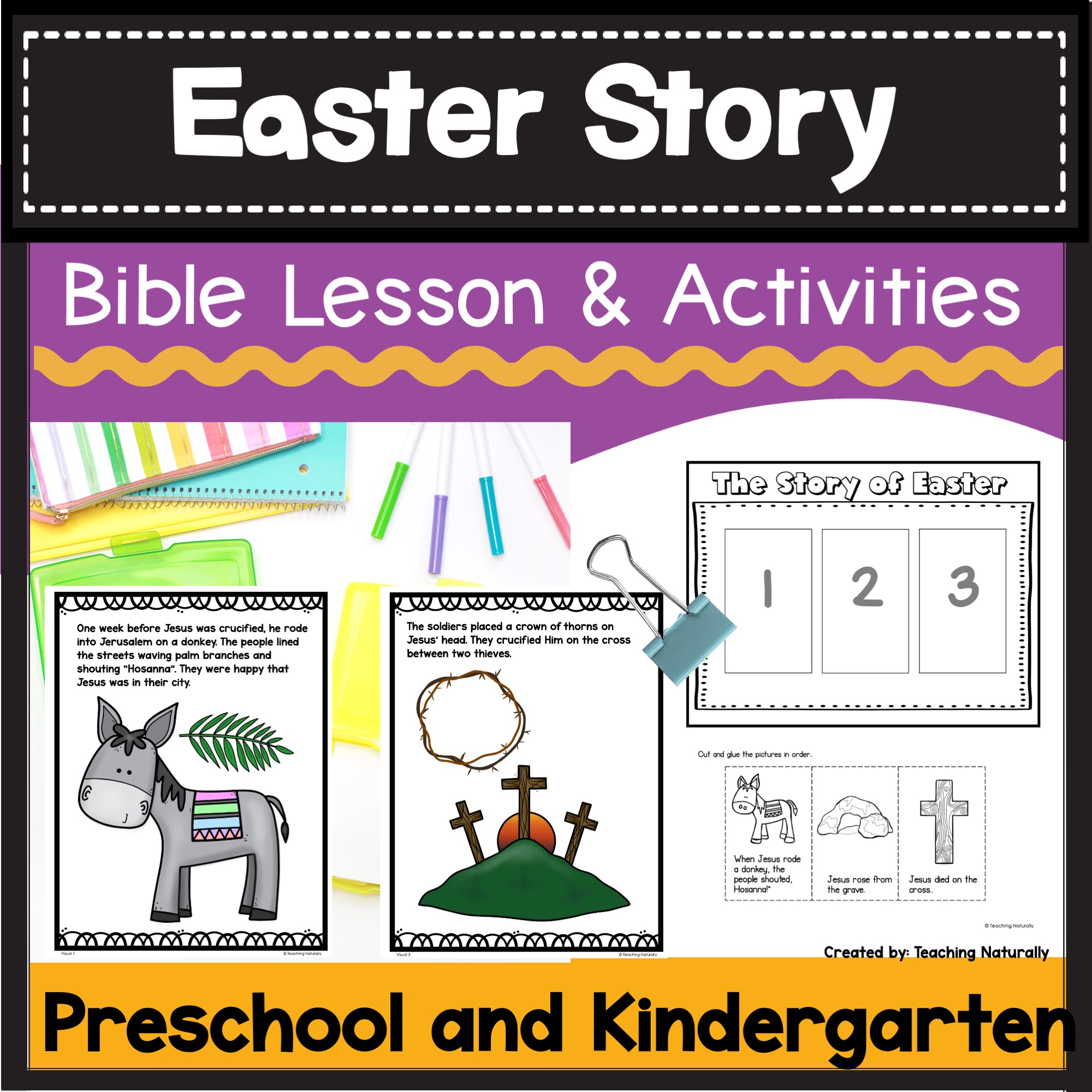 Easter Bible Story Lesson for Preschool and Kindergarten - Classful