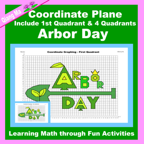 Arbor Day Coordinate Plane Graphing Picture: Arbor Day's featured image