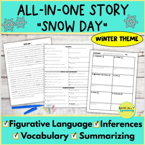 Activity For Mixed Speech Groups Winter Theme Story to Target Multiple Goals's featured image
