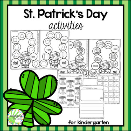St. Patrick's Day Printable Activities for Kindergarten's featured image