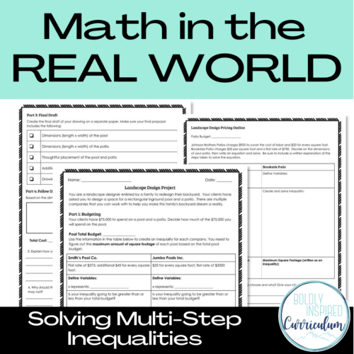 Solving Inequalities Real World Applications's featured image