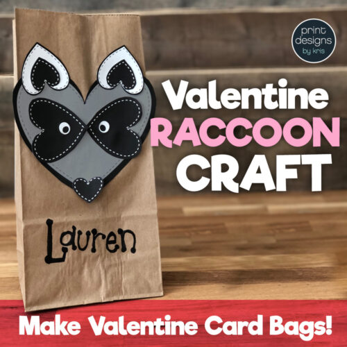 Valentine's Day Craft and Card Holder • RACCOON's featured image