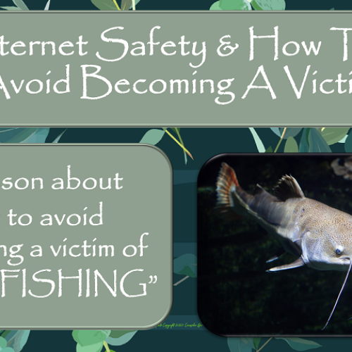 Catfishing Internet & Personal Safety Rules Lesson No Prep Ready to Use Social-emotional Learning SEL Lesson w 5 vid's featured image