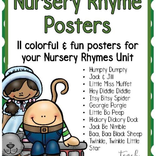 *FREE* Nursery Rhyme Posters's featured image