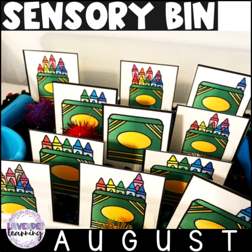 August Sensory Bin - Back to School Sensory Table - Pre-K and Kindergarten's featured image