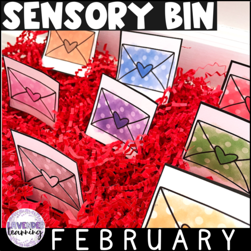 February Sensory Bin for Preschool & Kindergarten - Valentine's Day Sensory Bin's featured image