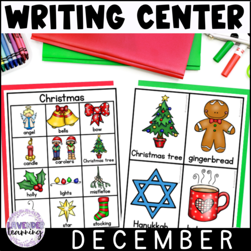 December Writing Center for Preschool & Kindergarten - Christmas Writing Center's featured image