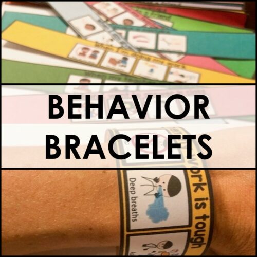 Behavior bracelets visual social cues for social skills and self regulation social interactions and school procedures's featured image