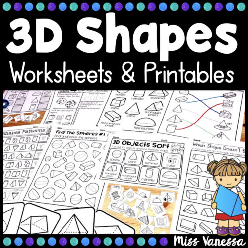3D Shapes Worksheets And Printables's featured image