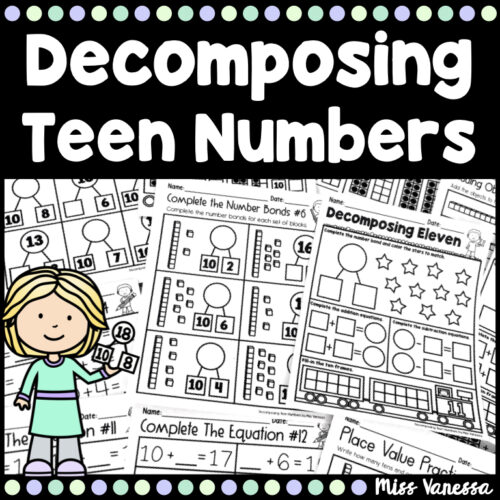 Decomposing Teen Numbers Worksheets's featured image