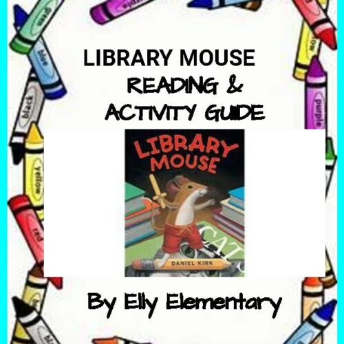 LIBRARY MOUSE READING LESSONS & ACTIVITIES PACKET's featured image