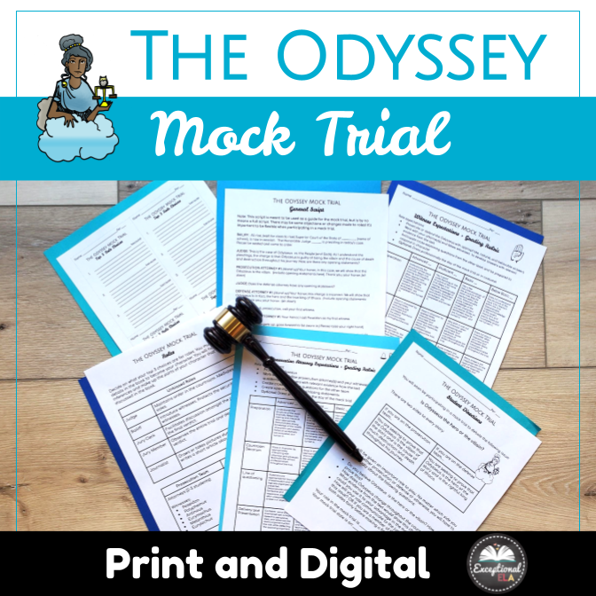 The Odyssey Mock Trial: Is Odysseus the hero or the villain?