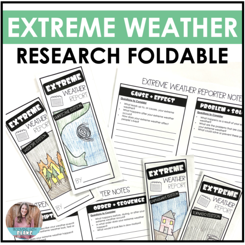 Extreme Weather Research Project with Text Structures | Natural Disasters's featured image