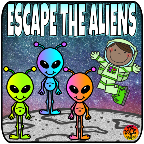 Escape Room Space Aliens Literacy Activities Movement Outer Space Centers Tasks Math Games's featured image