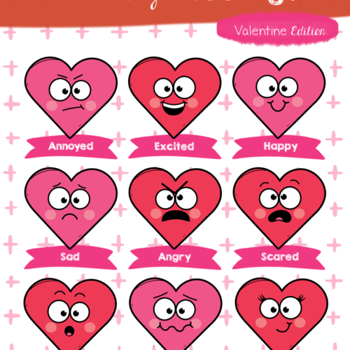 Valentine's Day Emotions Activities, Games, Worksheets - Classful
