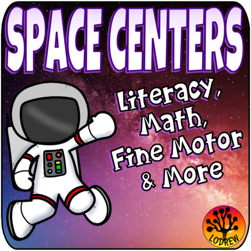 Outer Space Centers Activities Games Literacy Math Fine Motor Aliens's featured image
