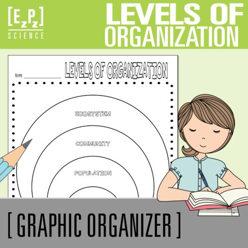 Ecological Levels of Organization Science Graphic Organizer Template's featured image
