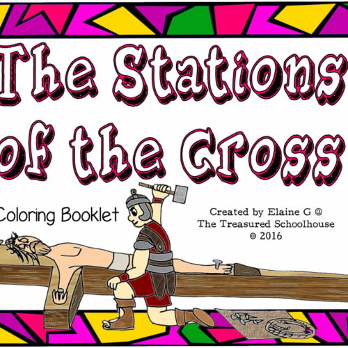 Stations of the Cross Coloring Booklet's featured image