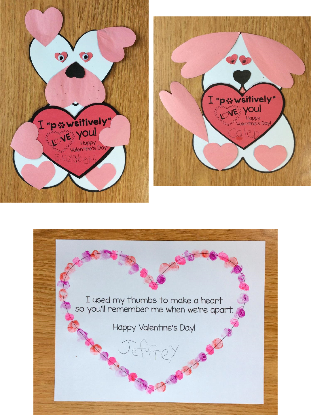 Valentine's Day Crafts Cards for Parents from Students Valentine Crafts -  Classful