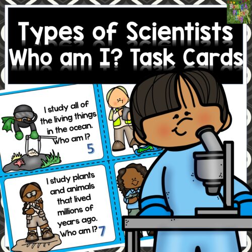 Types of Scientists Task Cards | Who am I?'s featured image