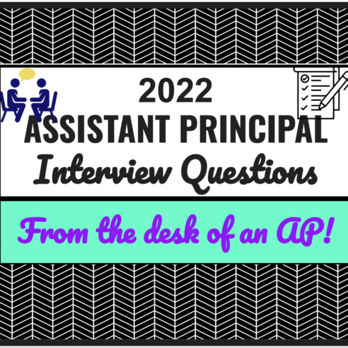 Assistant Principal Interview Questions's featured image