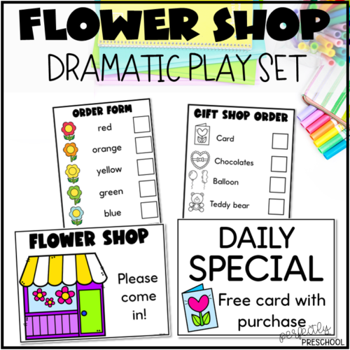 Flower Shop Dramatic Play for Preschool, Pre-K and Kindergarten's featured image