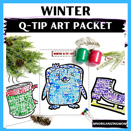 Winter Q-Tip Art's featured image