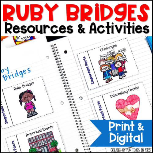 Ruby Bridges Activities - Little Books, Timelines, Crown Craft and More!'s featured image