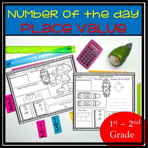 Place Value Worksheets & Activities - Numbers to 100 - 1st and 2nd Grade's featured image