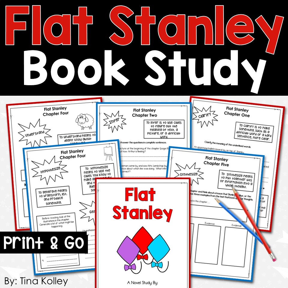 Flat Stanley Book Study and Activities