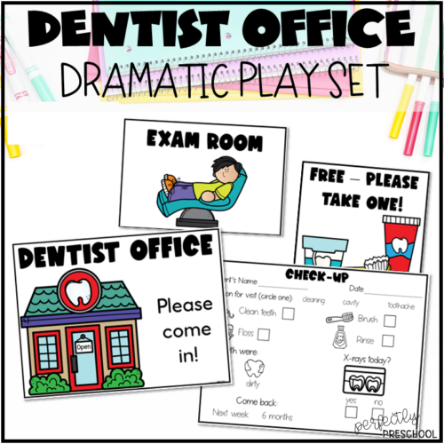Dentist Office Dramatic Play for Preschool, Pre-K and Kindergarten's featured image