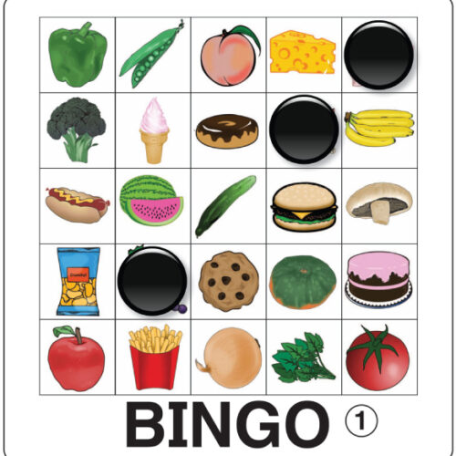 Food Bingo ESL ELL Newcomer Game's featured image